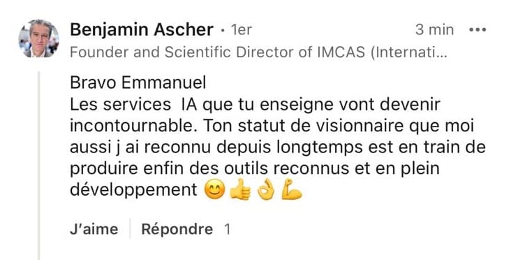 Témoignage de Benjamin Ascher